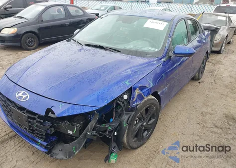 2023 Hyundai Elantra Sel from USA, damaged, VIN KMHLM4AG4PU484371
